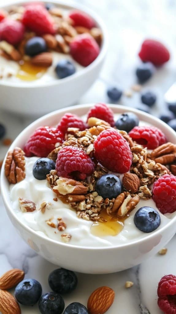 Greek yogurt & honey