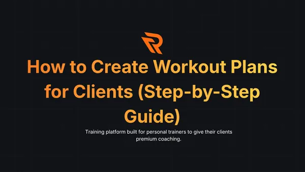 Personal trainer creating workout plans and tracking client progress