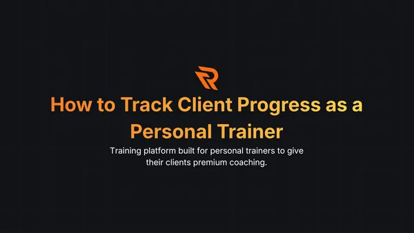 Personal trainer tracking client progress with workout history, strength progression, body weight, waist measurements, nutrition, and recovery dashboard.